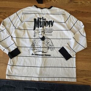 Universal Monsters The Mummy x Levis Collab Halloween Long Sleeve